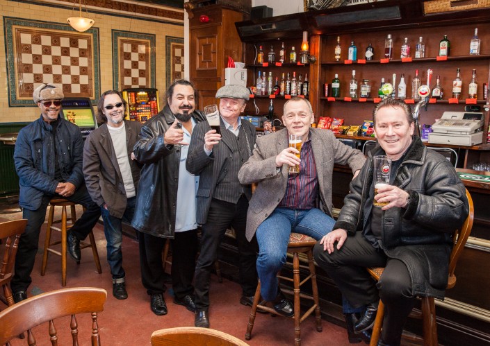 018 705x499 Commercial photography; UB40 visit the Eagle and Tun pub in Birmingham